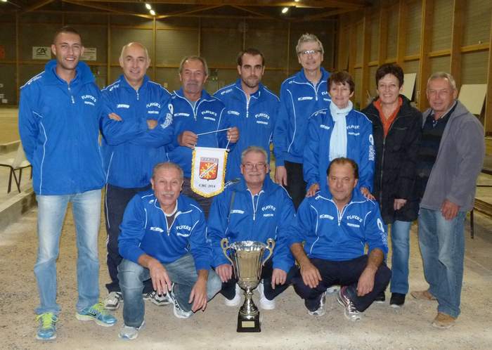 Les Player's vainqueurs du Championnat Régional des Clubs Jeu Provençal (CRCJP)