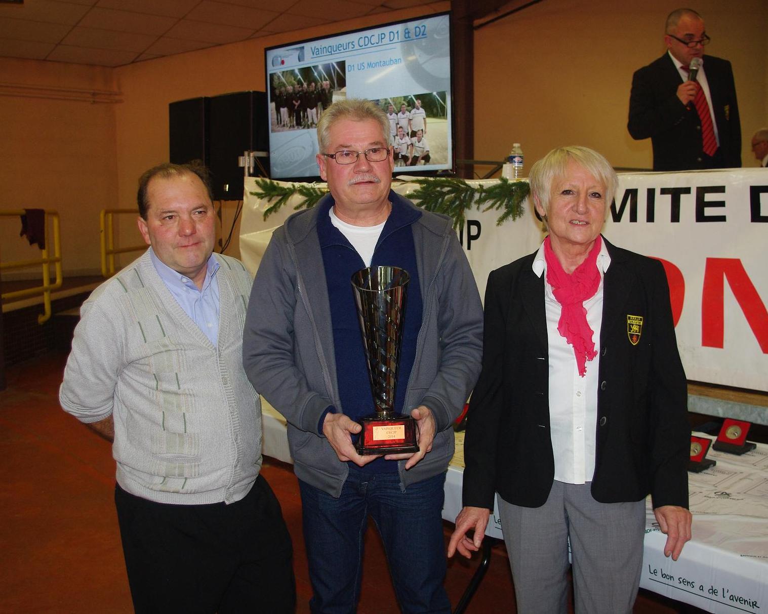 Les Player's récompensés au Congrès Départemental de Tarn-et-Garonne