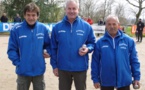 Les Player's qualifiés pour le Championnat de Ligue triplette promotion pétanque