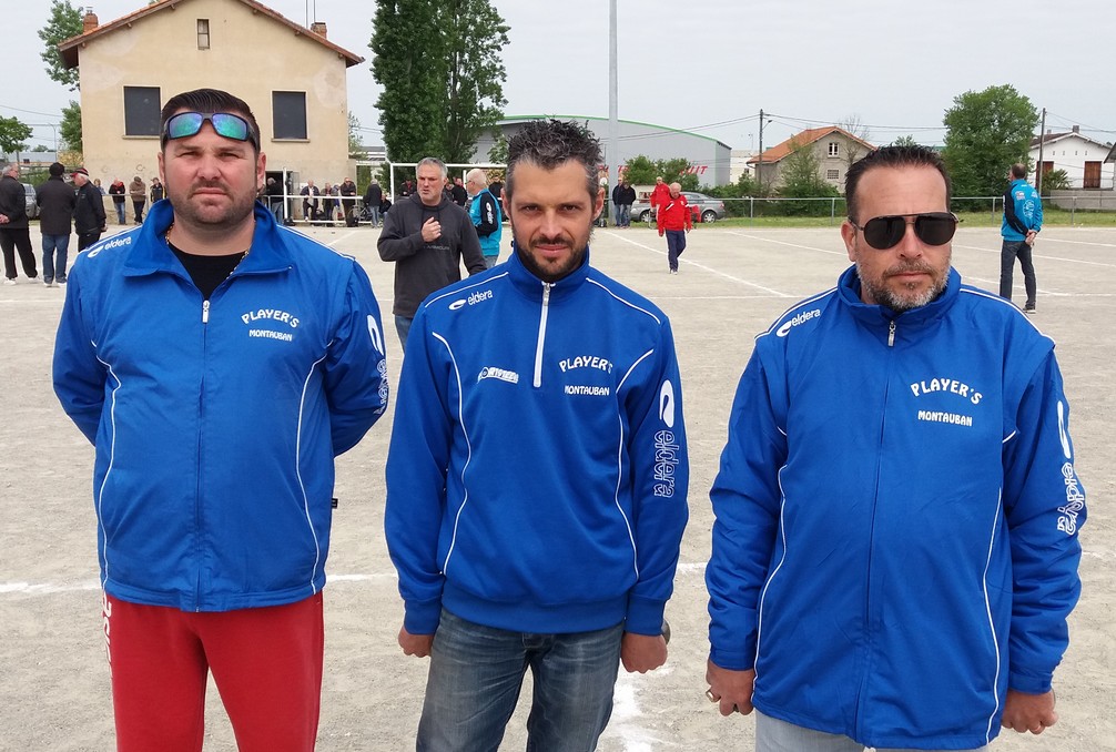 2017 avril à Montauban (qualifications) Cédric Chamalet, Anthony Galivel et Yannick Gayrin 2017 avril à Montauban (qualifications) Cédric Chamalet, Anthony Galivel et Yannick Gayrin