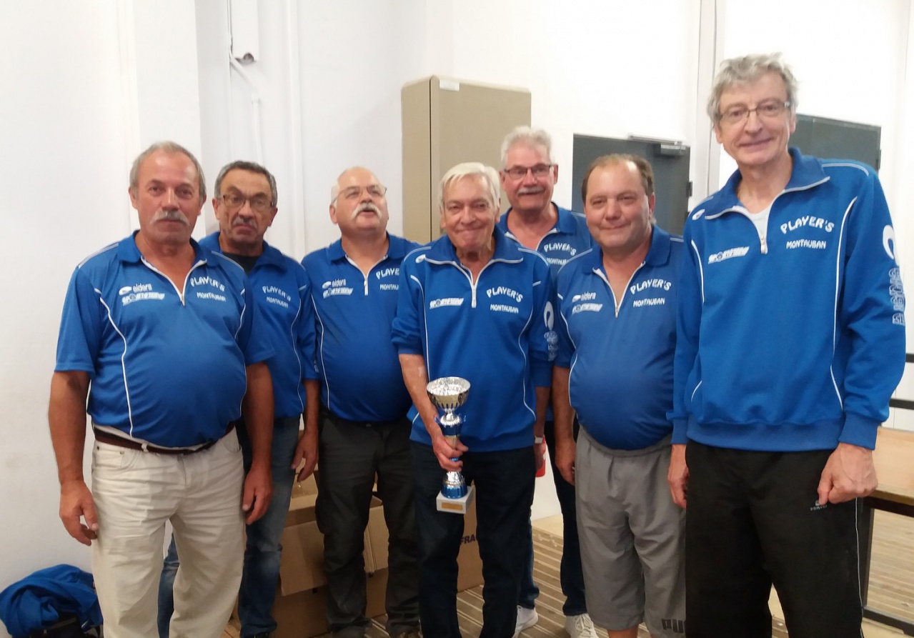 2017 septembre à Montauban 1/2 finale du Championnat Départemental des Clubs Vétéran 1ère division 2017 septembre à Montauban 1/2 finale du Championnat Départemental des Clubs Vétéran 1ère division