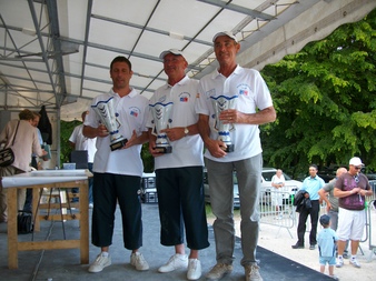 Vainqueur en finale hommes équipe Stohr Fargeix Podloski star Master's