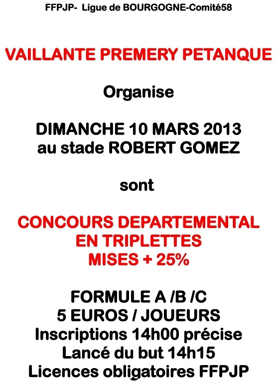 AFFICHE de notre CONCOURS AFFICHE de notre CONCOURS