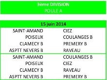 CHAMPIONNAT TROISIEME  DIVISION CHAMPIONNAT TROISIEME  DIVISION