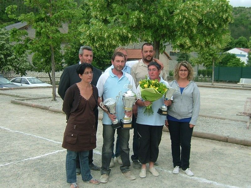 Champion du Lot Doublette Mixte 2011