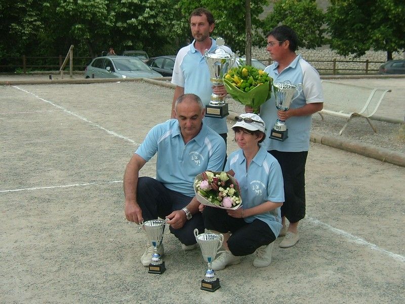 Champion du Lot Doublette Mixte 2011