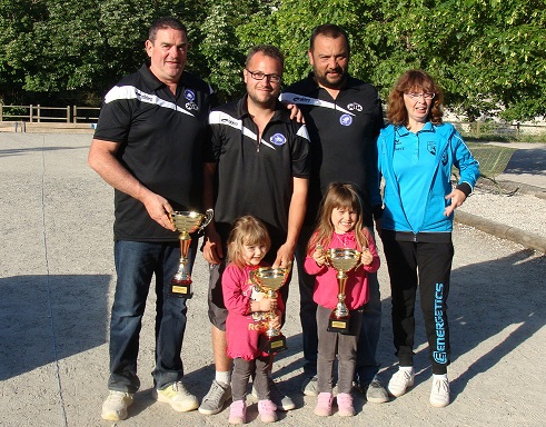 Champions du Lot Triplette Provençal 2015 Champions du Lot Triplette Provençal 2015