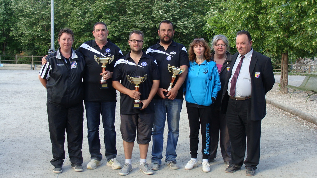 Champions du Lot Triplette Provençal 2015 Champions du Lot Triplette Provençal 2015