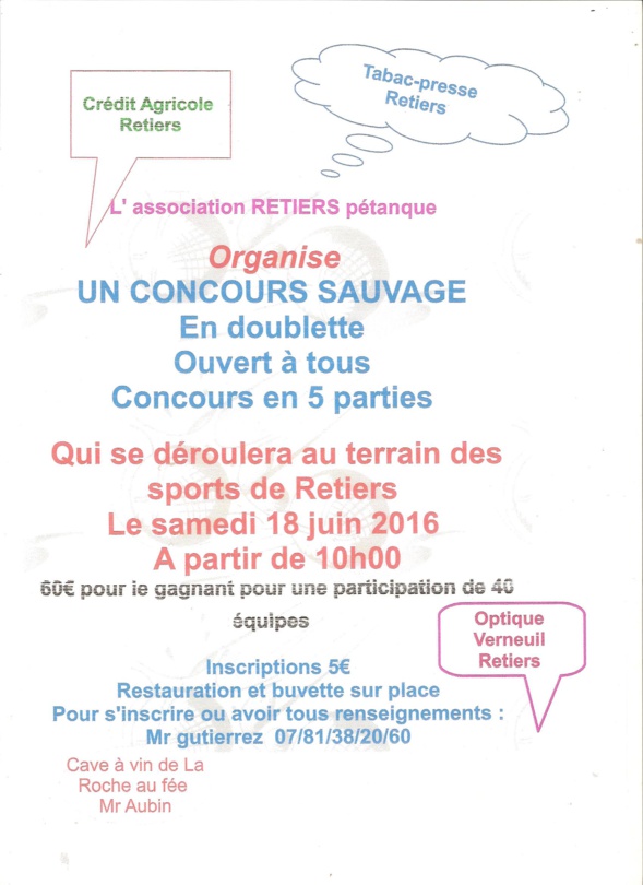 concours ouvert a tous !!