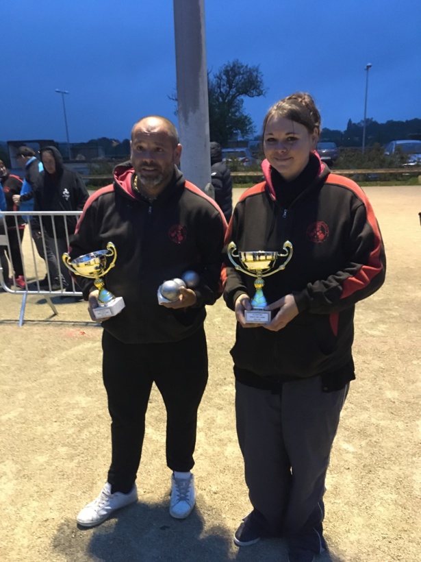 Vice champion doublette mixte 91 Vice champion doublette mixte 91