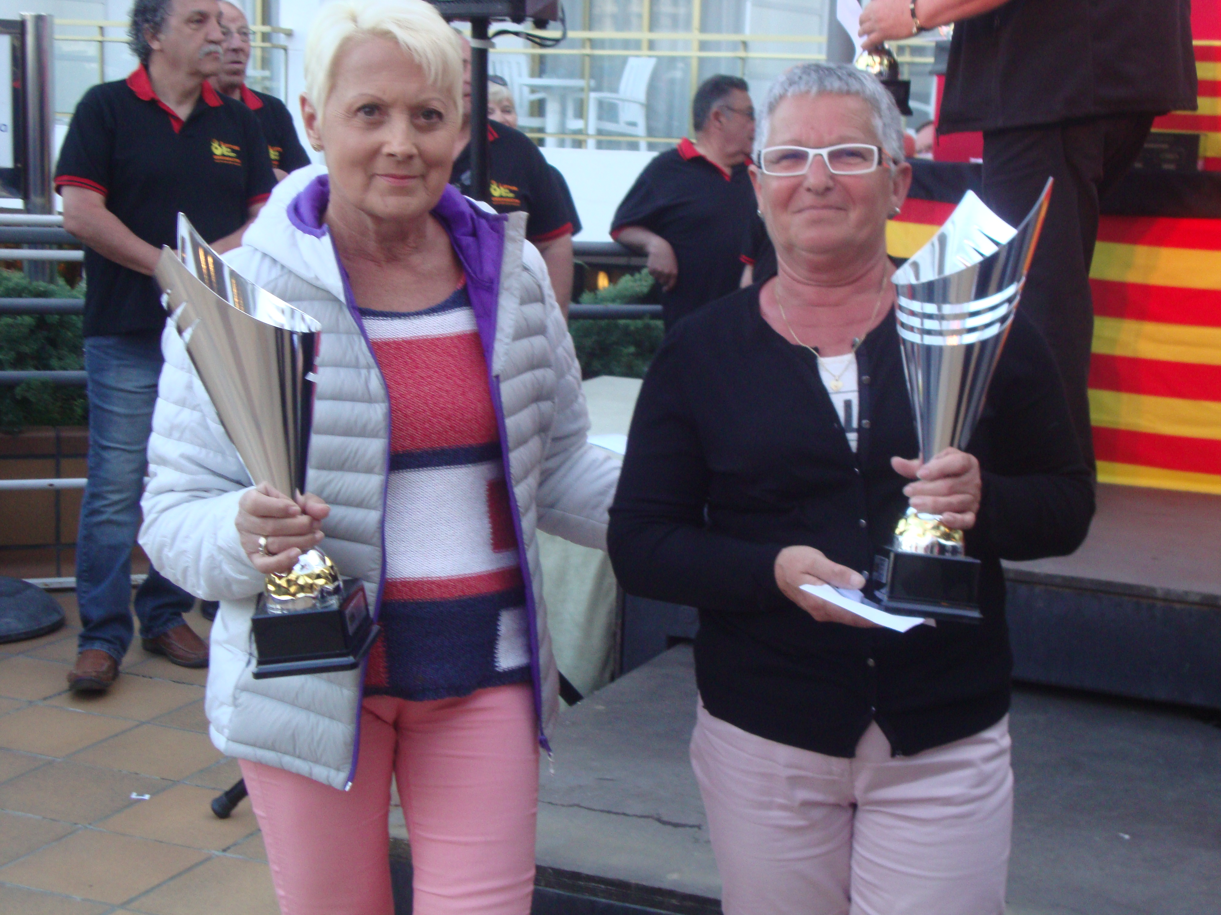 Christiane LUCBERT et Maîté FAURE . Christiane LUCBERT et Maîté FAURE .