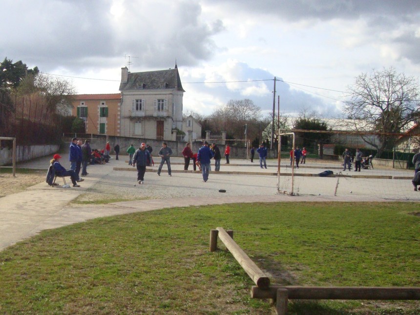 Une partie du plateau de la compétition.