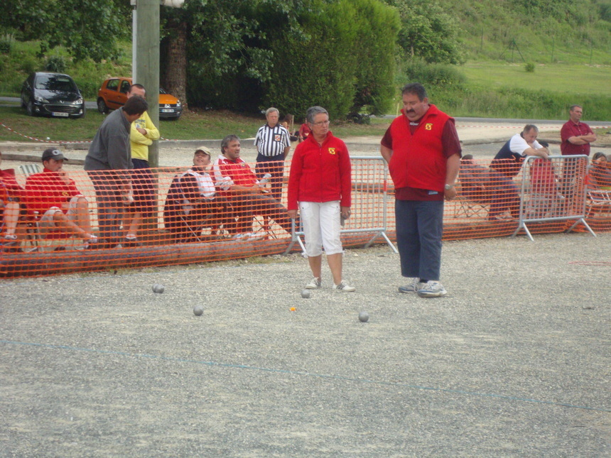 Le Pétanque Club de la double se distingue à La Tour Blanche.