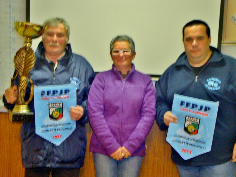 Championnat de Dordogne Jeu Provençal. Championnat de Dordogne Jeu Provençal.