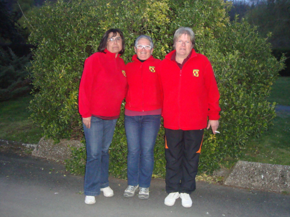 Corinne Bergé, Maïté Faure et Maryline Jérome.