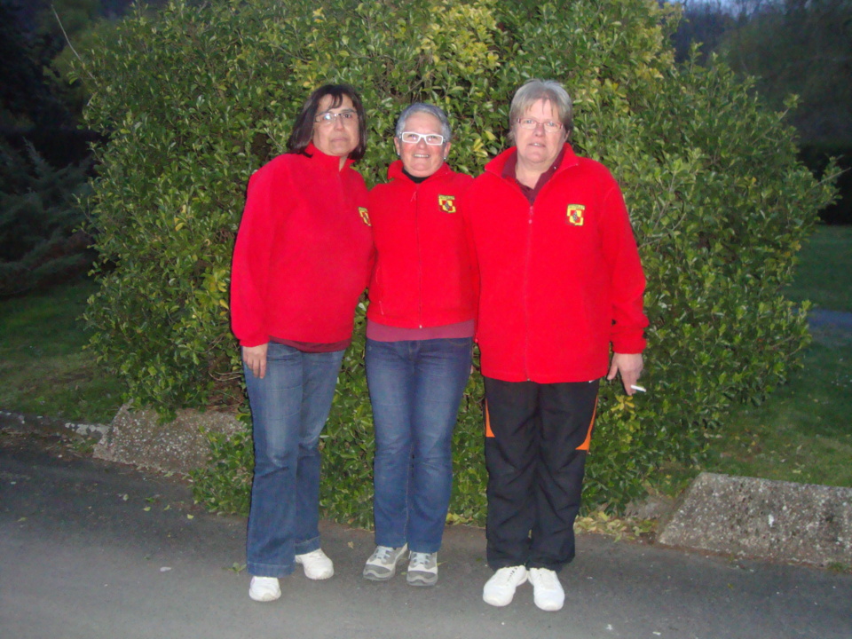 Corinne Bergé, Maïté Faure et Maryline Jérome. Corinne Bergé, Maïté Faure et Maryline Jérome.