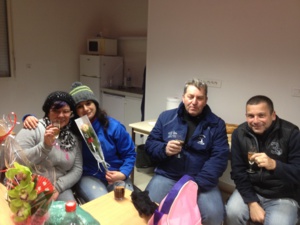 Didine -Alain -Christophe -Bea  lors de notre concours de la saint Valentin 