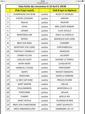 Coupe de France des clubs 2016/2017