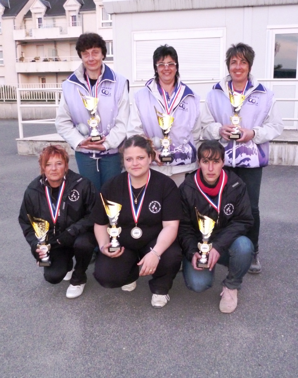 CHAMPIONNAT TRIPLETTE FEMININ CHAMPIONNAT TRIPLETTE FEMININ