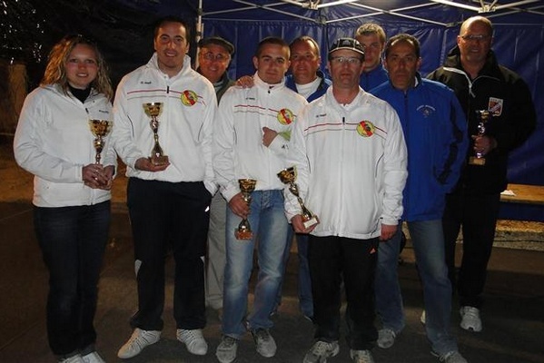 Championnat du Jura triplette provençal 2012