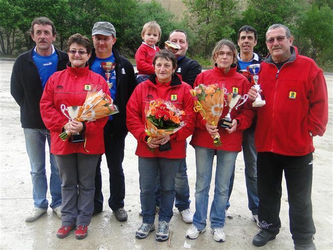 Championnat du Jura triplette 2011