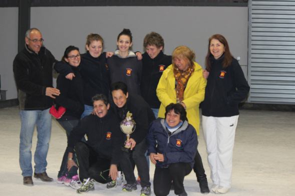 LES FEMININES  SAVERDUNOISES CHAMPIONNES DE L'ARIEGE