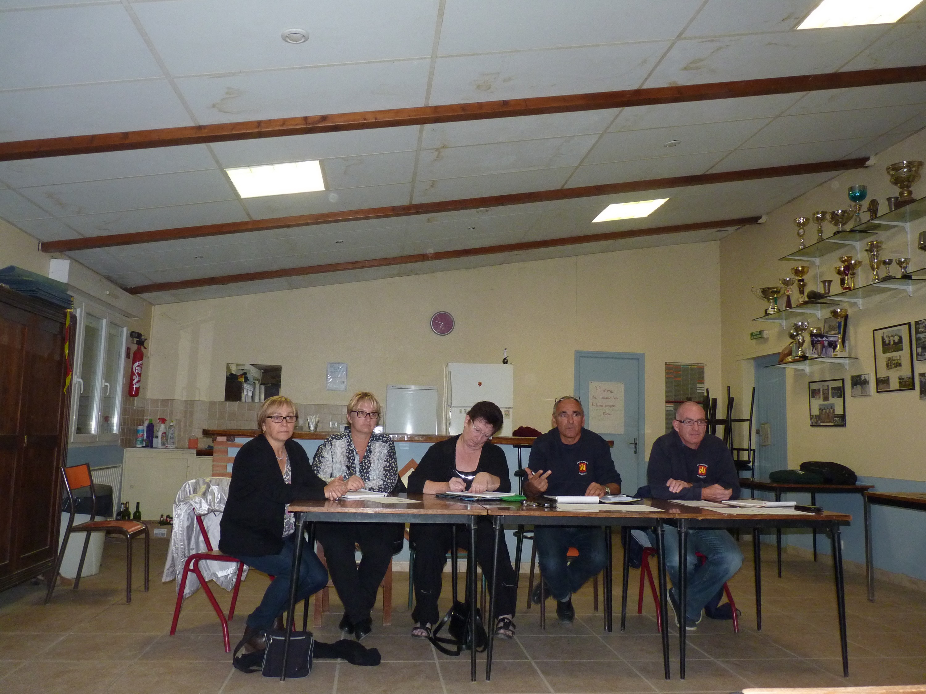 assemblée générale de l'uas pétanque 2014