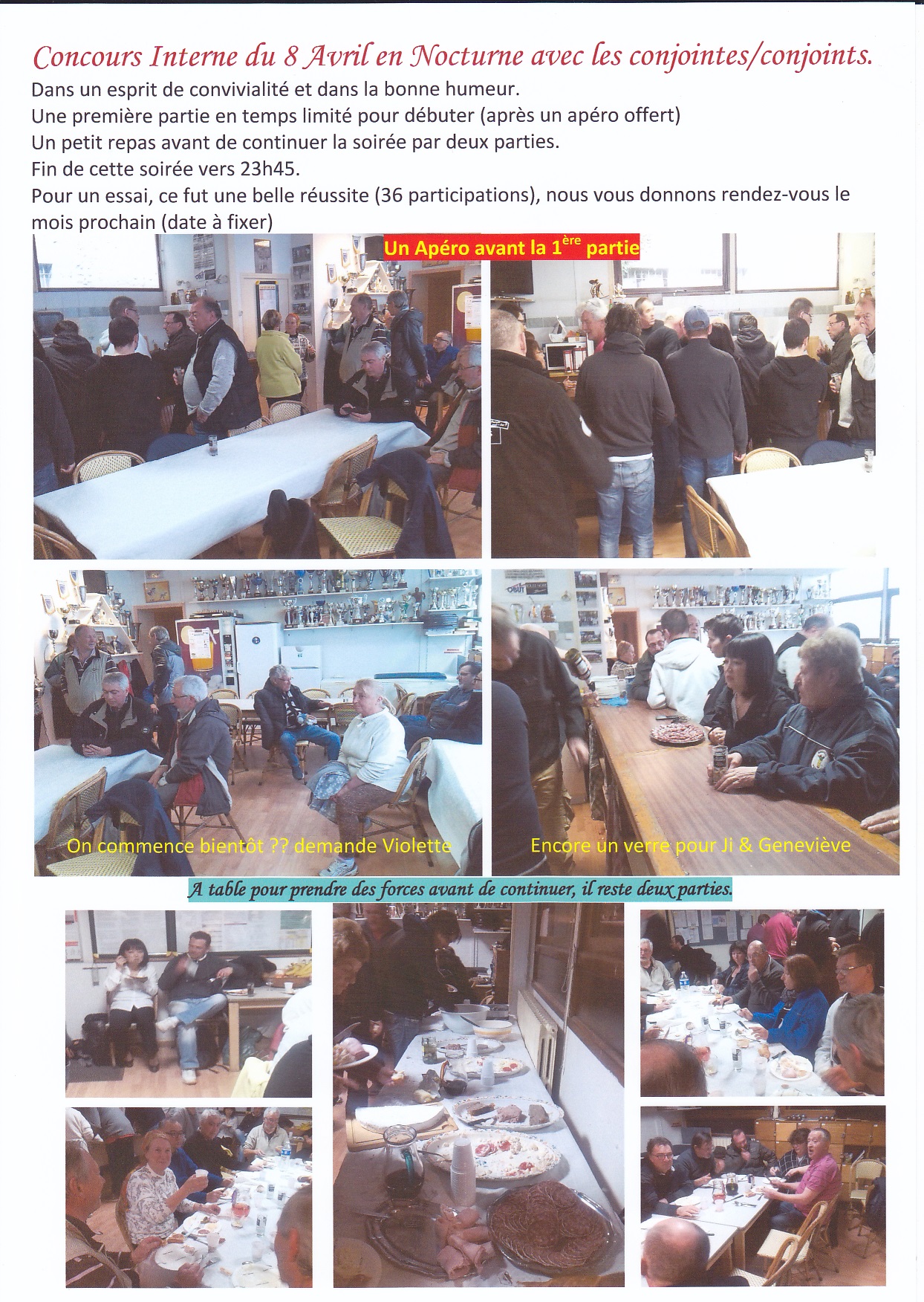 une soirée bien agréable une soirée bien agréable