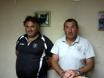 Les vainqueurs : Martial et Alain Les vainqueurs : Martial et Alain