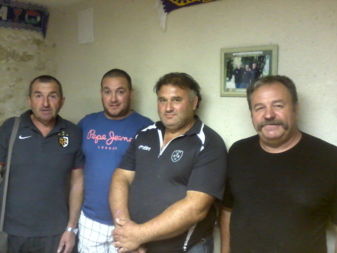 Alain, Géno, Martial, Francis