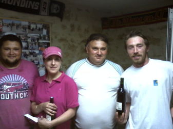 Brandon, Suzy, Martial et François Brandon, Suzy, Martial et François