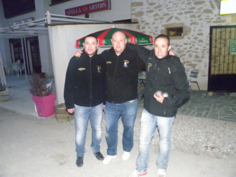 L'équipe locale qualifiée : GENO, LOLO, PITA
