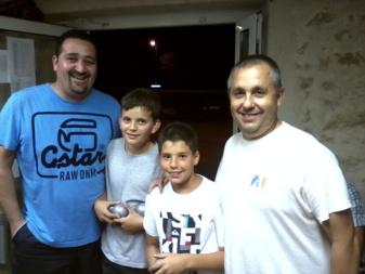 Olivier, Florian, Théo, Yves