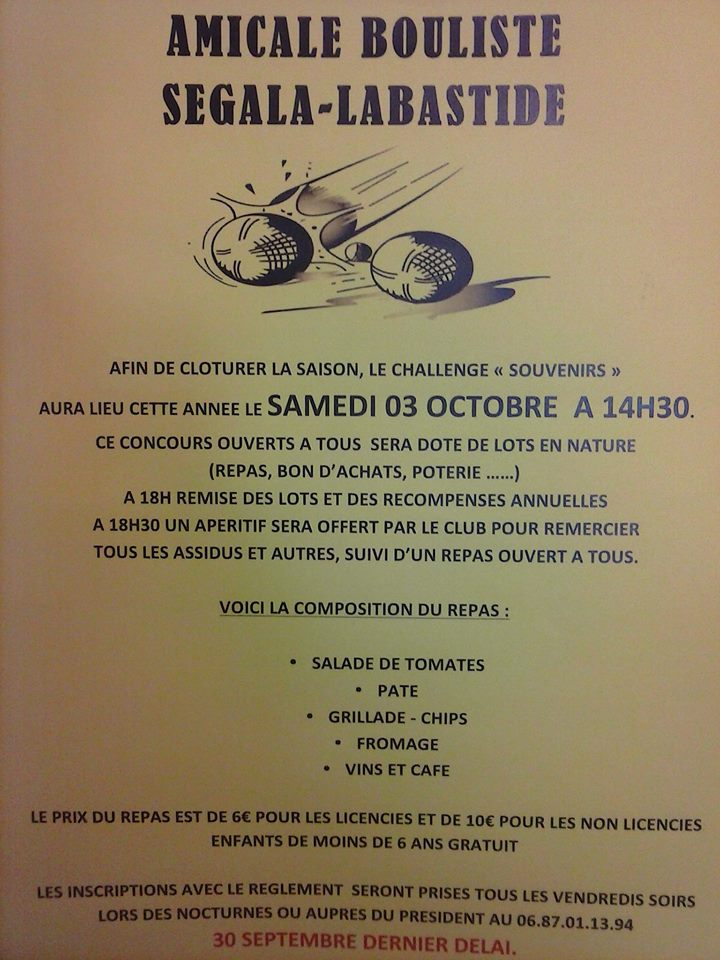 Challenge souvenir Challenge souvenir