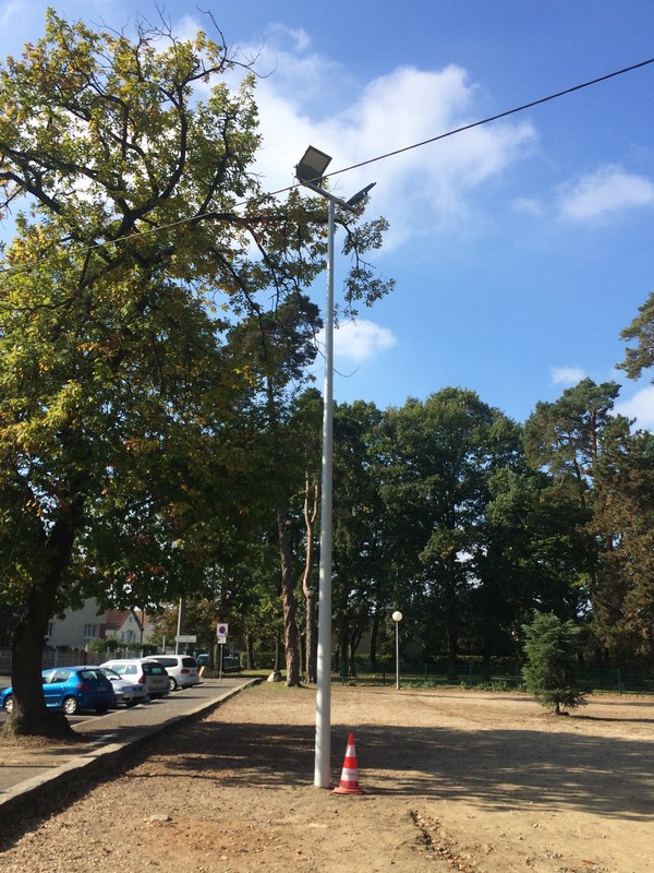 Installation des éclairages 