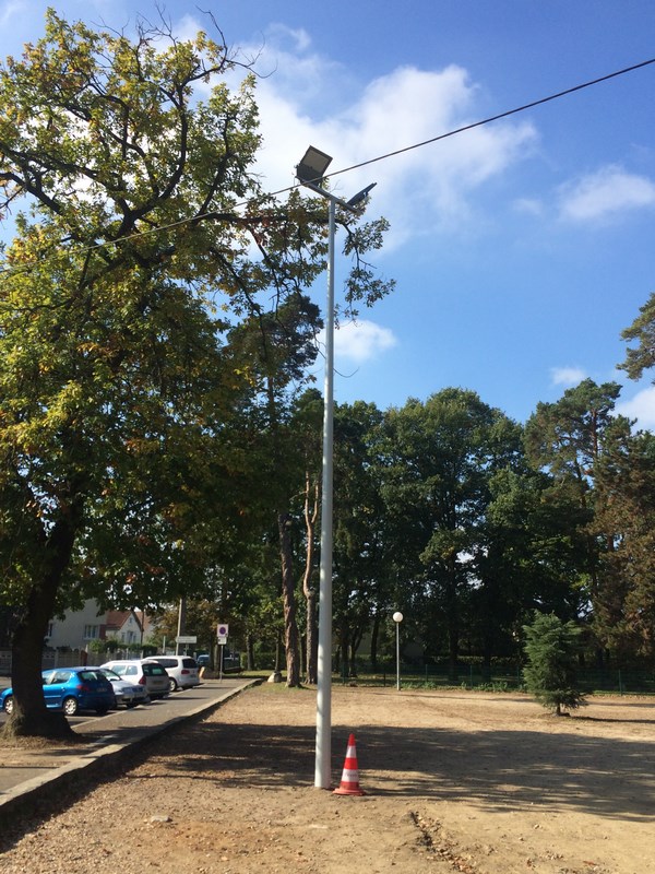 Installation des éclairages 