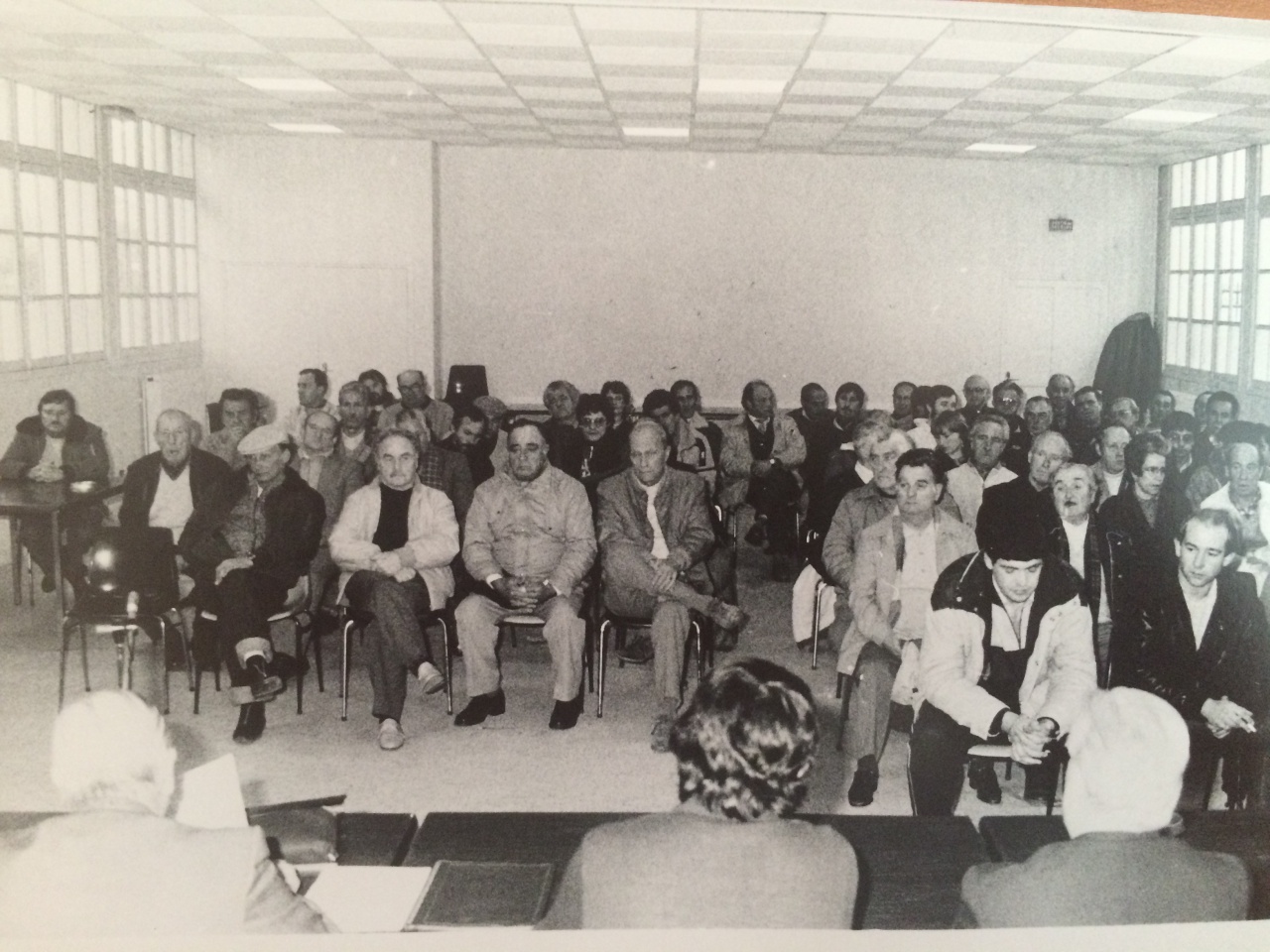 1985 - Assemblée générale du club 1985 - Assemblée générale du club
