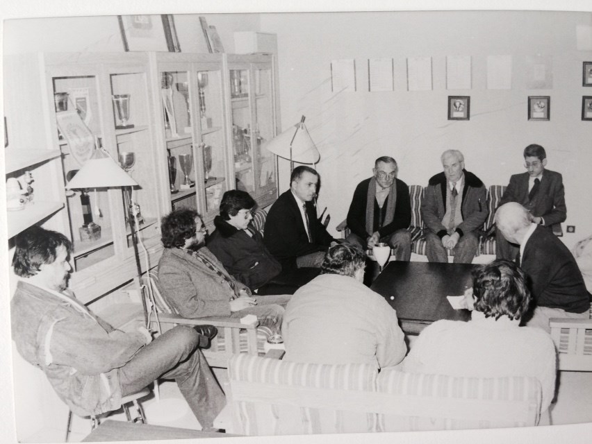 Réunion de bureau 1987 