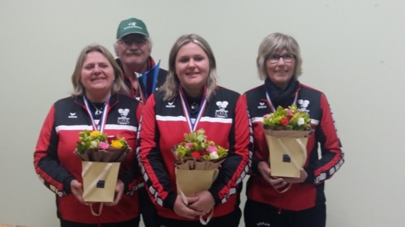 FINALISTES : valérie MOREL - cindy MOREL - catherine TOULLIER