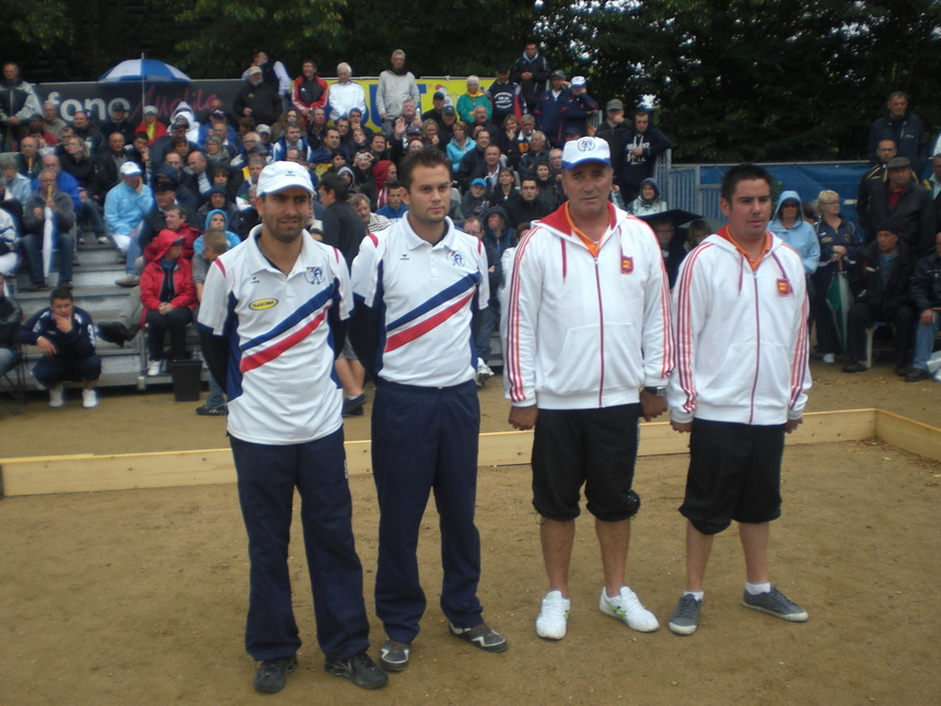 les champions de FRANCE 2010 avec daniel et john