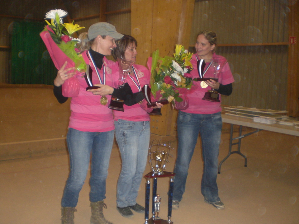 championnat de LIGUE TRIPLETTE FEMININ  01 mai 2012