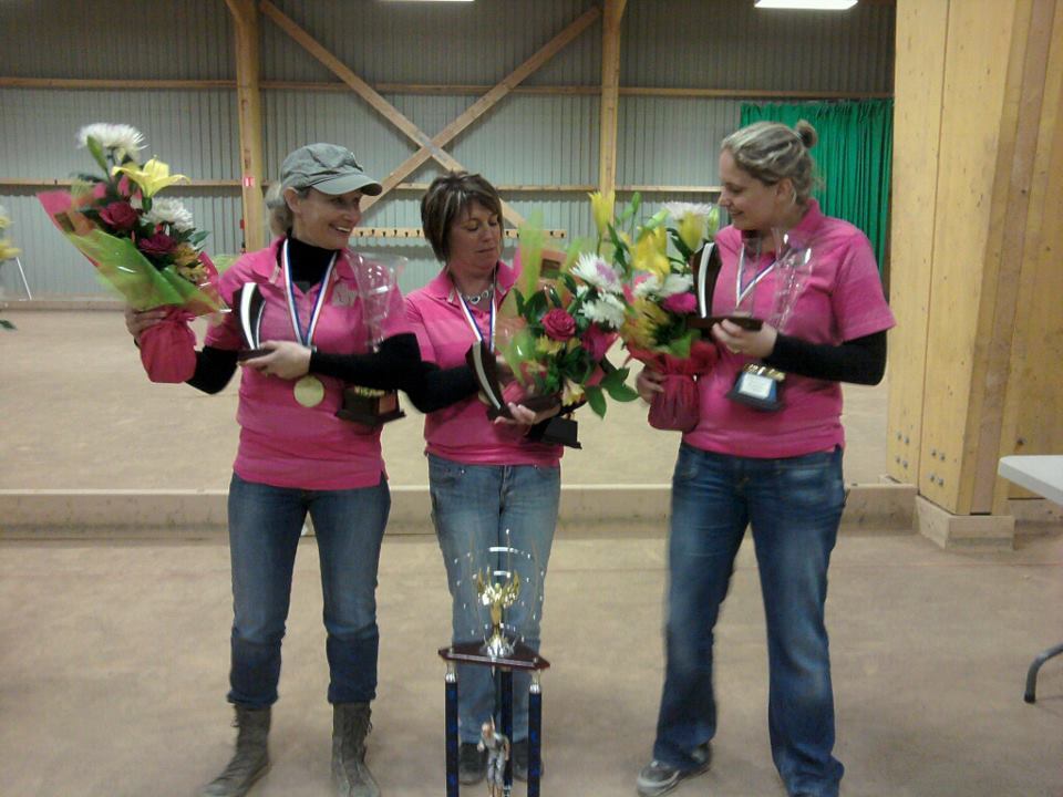 championnat de LIGUE TRIPLETTE FEMININ  01 mai 2012