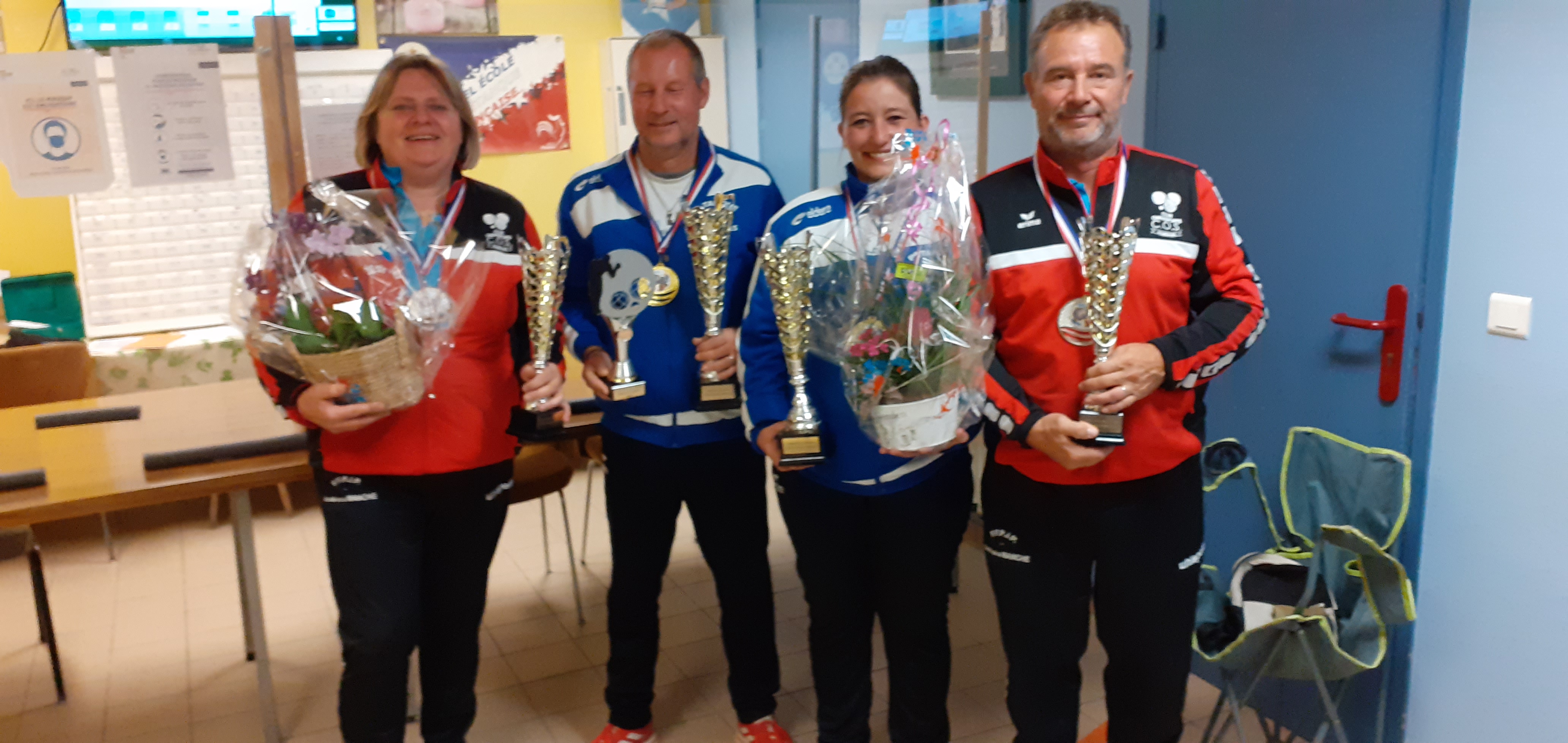 championnat DOUBLETTE MIXTE SENOIRS