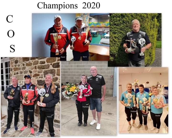 les champions 2020 du club de SOURDEVAL