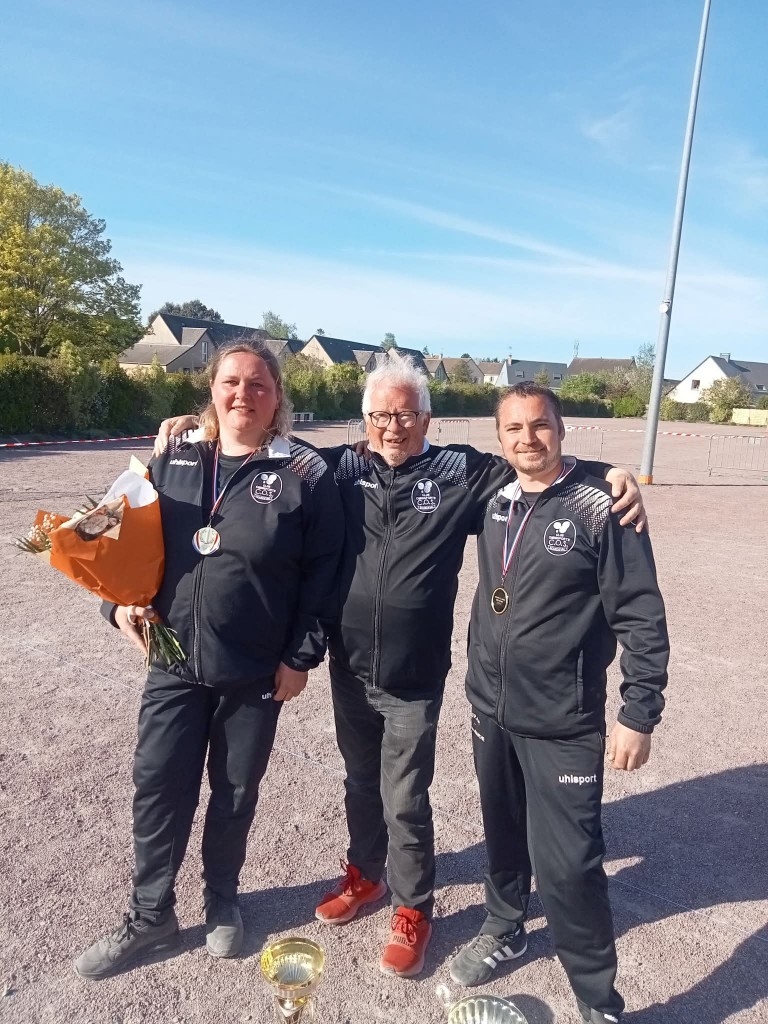 résultat championnat de la MANCHE doublette mixte