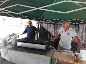 Les cuistots au chaud.... Les cuistots au chaud....