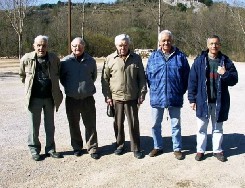les Anciens du Club avec le Président les Anciens du Club avec le Président