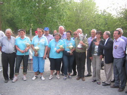 CHAMPIONNAT DE L HERAULT DOUBLETTES FEMININES 2008