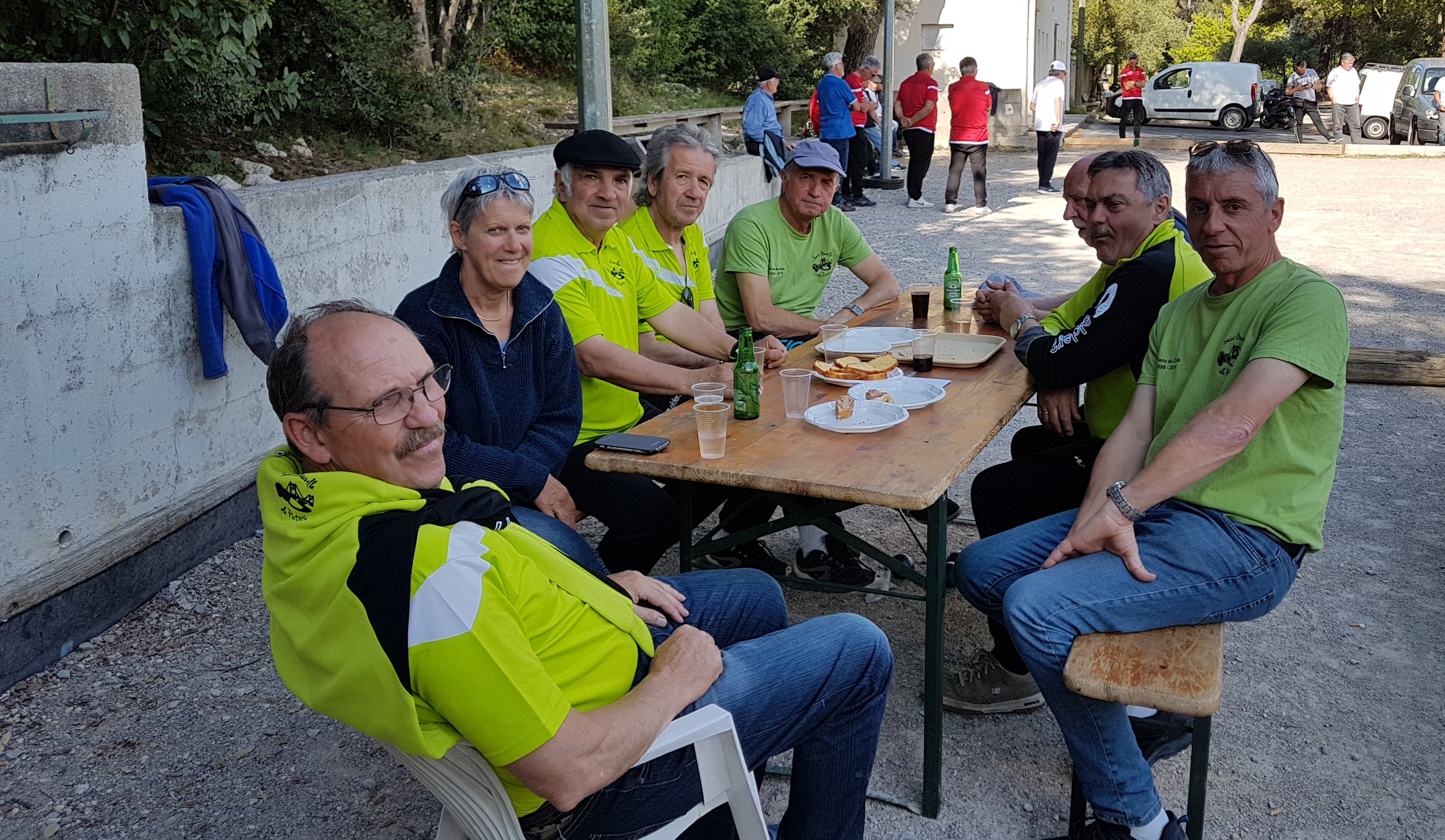 Le repos après la victoire