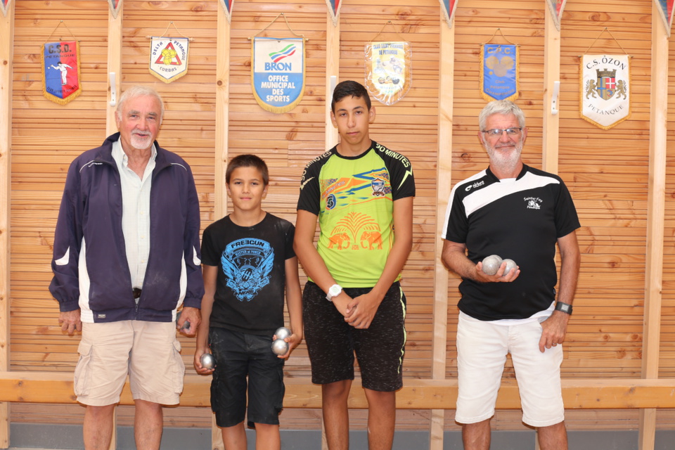 ECOLE DE PÉTANQUE : FIN DE SAISON